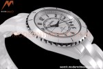 Chanel - J12 38MM Automatic White Cer/Cer BVF Cal 12.1