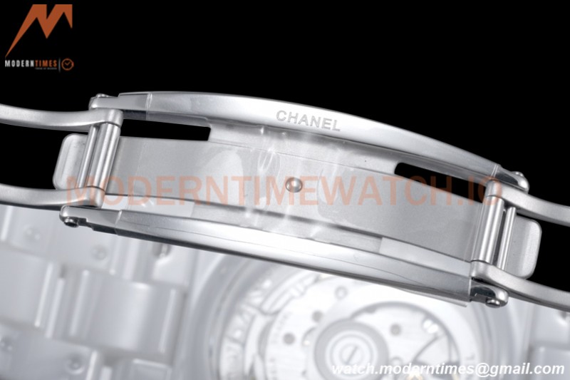Chanel - J12 38MM Automatic White Cer/Cer Wht/Dia BVF Cal 12.1