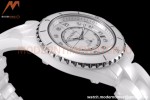 Chanel - J12 38MM Automatic White Cer/Cer Wht/Dia BVF Cal 12.1