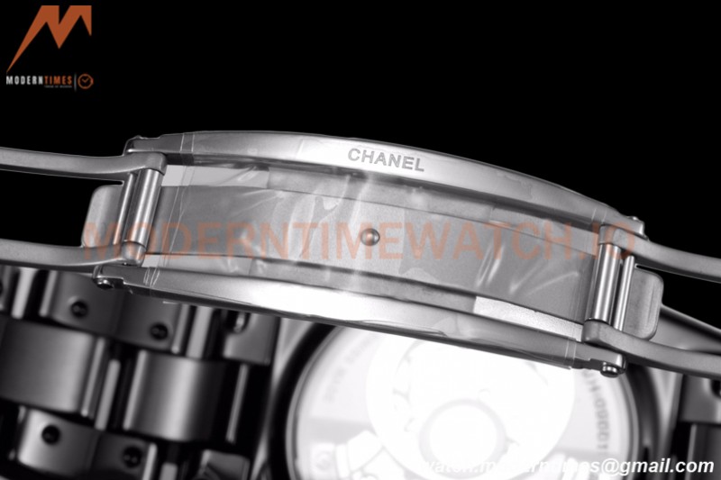 Chanel - J12 38MM Automatic Black Cer/Cer Blk/Dia BVF Cal 12.1