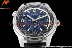 Jaeger LeCoultre - Polaris Geographic WT 904847J SS/LE Blue ZF Cal.936A