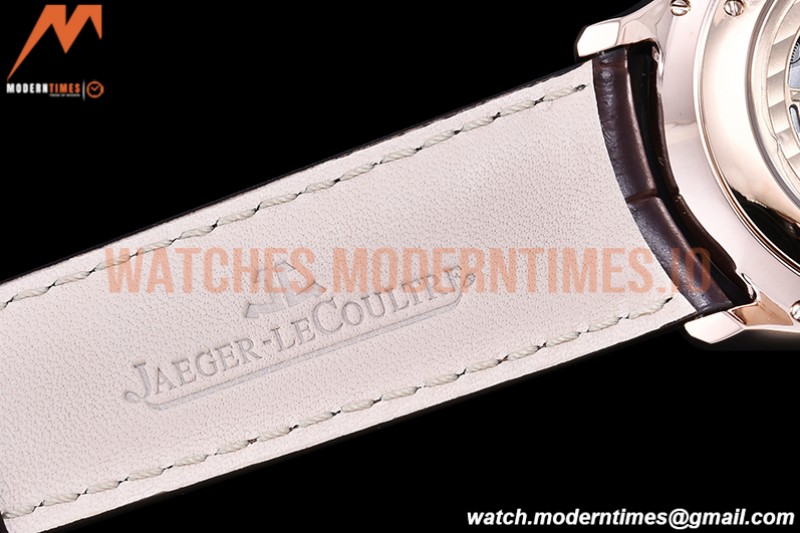 Jaeger LeCoultre - Master Ultra Thin Moonphase RG/LE White ZF 1:1 MY9015