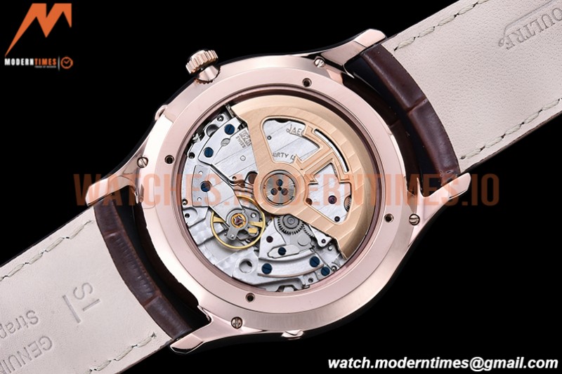 Jaeger LeCoultre - Master Ultra Thin Moonphase RG/LE White ZF 1:1 MY9015