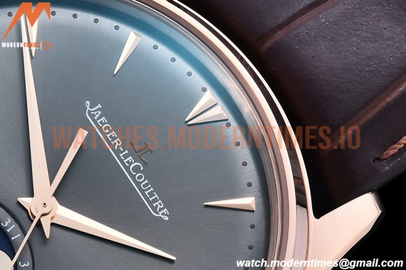 Jaeger LeCoultre - Master Ultra Thin Moonphase RG/LE Grey ZF 1:1 MY9015