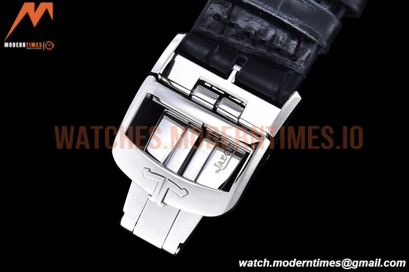 Jaeger LeCoultre - Master Ultra Thin Moonphase SS/LE Black ZF 1:1 MY9015