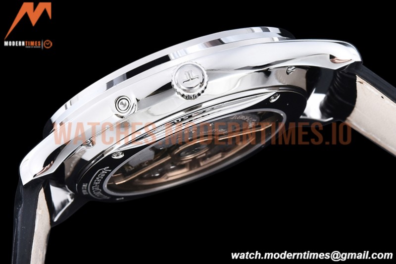 Jaeger LeCoultre - Master Ultra Thin Moonphase SS/LE Black ZF 1:1 MY9015