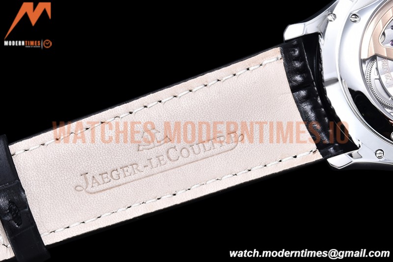 Jaeger LeCoultre - Master Ultra Thin Moonphase SS/LE Black ZF 1:1 MY9015