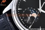 Jaeger LeCoultre - Master Ultra Thin Moonphase SS/LE Black ZF 1:1 MY9015