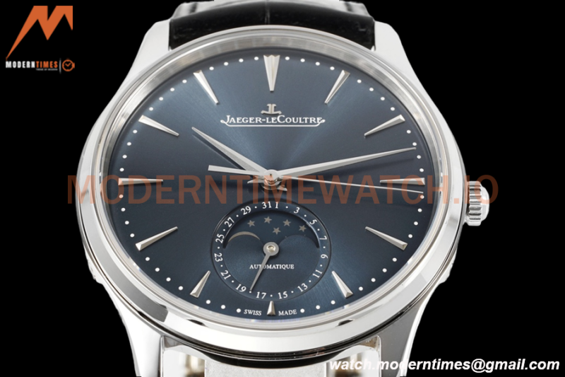 Jaeger LeCoultre - Master Ultra Thin Moonphase 39mm Q1368480 SS/LE Blue ZF V2 MY9015