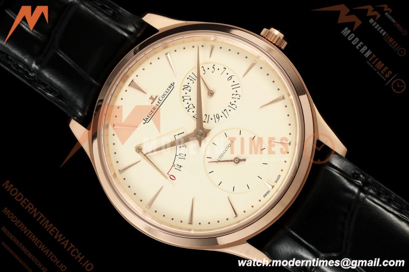 Jaeger LeCoultre - Master Ultra Thin 39mm Q1372510 RG/LE Beige APSF DD938