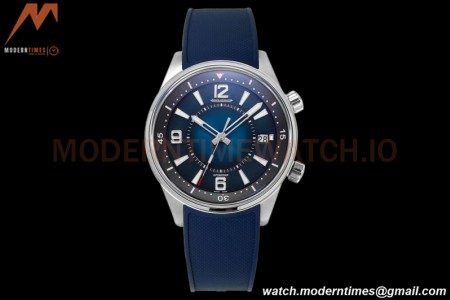 Jaeger LeCoultre - Polaris Date Automatic 42mm SS/RU Deep Blue/Stk BLS A899A