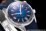 Jaeger LeCoultre - Polaris Date Automatic 42mm SS/RU Blue/Stk BLS A899A