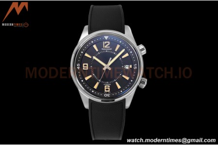 Jaeger LeCoultre - Polaris Date Automatic 42mm SS/RU Black/Stk BLS A899A