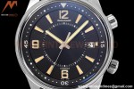 Jaeger LeCoultre - Polaris Date Automatic 42mm SS/RU Black/Stk BLS A899A