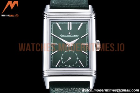 Jaeger LeCoultre - Reverso Tribute Small Seconds SS/LE Green MGF A854A