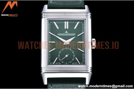 Jaeger LeCoultre - Reverso Tribute Small Seconds SS/LE Green MGF A854A
