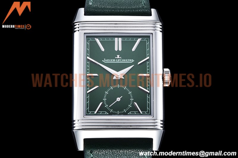Jaeger LeCoultre - Reverso Tribute Small Seconds SS/LE Green MGF A854A