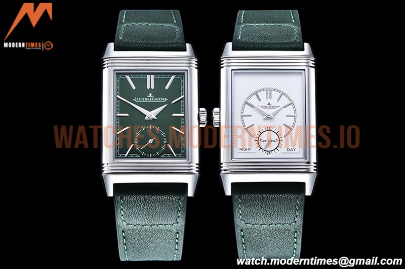 Jaeger LeCoultre - Reverso Tribute Small Seconds SS/LE Green MGF A854A