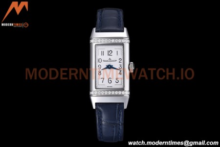 Jaeger LeCoultre - Reverso One Monoface Diamond SS/LE White RXW Qtz