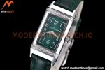 Jaeger LeCoultre - Reverso One Monoface Diamond SS/LE Green RXW Qtz