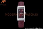 Jaeger LeCoultre - Reverso One Monoface Diamond SS/LE Burgundy RXW Qtz