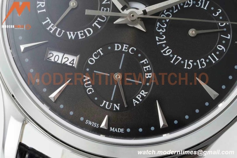 Jaeger LeCoultre - Master Ultra Thin Perp. Calendar SS/LE Grey VRF Cal.868.1