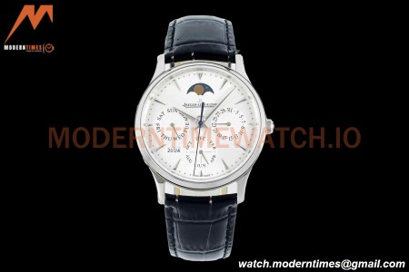 Jaeger LeCoultre - Master Ultra Thin Perp. Calendar SS/LE White VRF Cal.868.1