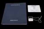 Longines - Red Wooden Watch Box Set with Full Set of Booklets and Card