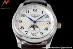 Longines - Longines Master Collection Moonphase SS/LE White APSF L899.5 MOD