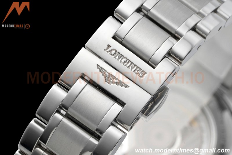Longines - Longines Master Collection Moonphase SS/SS White APSF L899.5 MOD