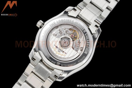 Longines - Longines Master Collection Moonphase SS/SS White APSF L899.5 MOD