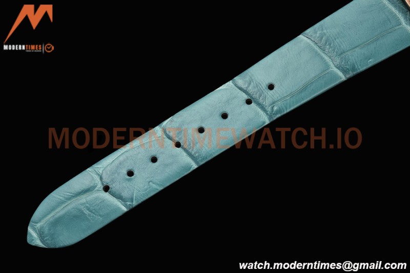 Blancpain - Ladybird Colors 35mm Blue RG/LE DIA/RMN White MOP BLSF A23J
