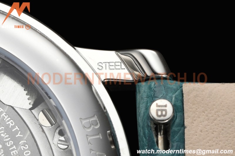 Blancpain - Ladybird Colors 35mm Blue SS/LE DIA/RMN White MOP BLSF A23J