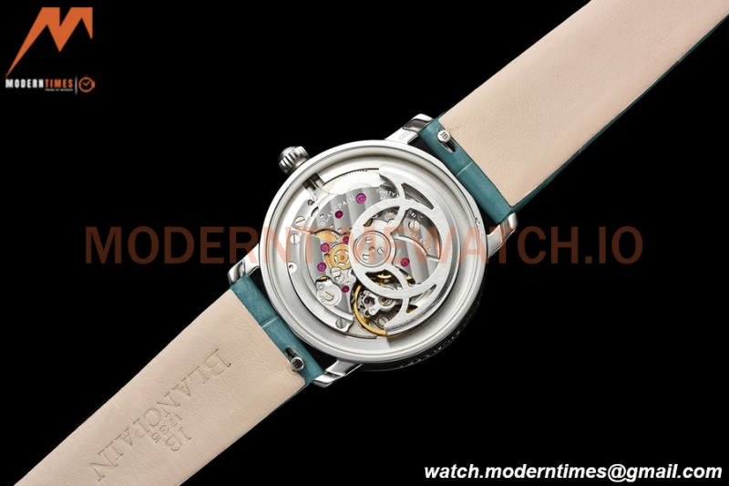 Blancpain - Ladybird Colors 35mm Blue SS/LE DIA/RMN White MOP BLSF A23J
