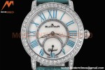 Blancpain - Ladybird Colors 35mm Blue SS/LE DIA/RMN White MOP BLSF A23J