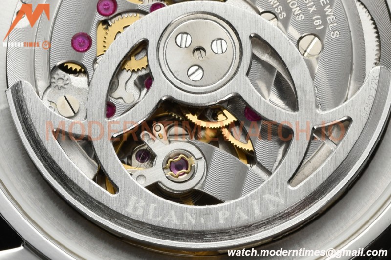 Blancpain - Ladybird Colors 35mm Blue SS/LE DIA/RMN White MOP BLSF A23J