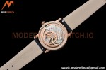 Blancpain - Ladybird Colors 35mm Navy RG/LE DIA/RMN White MOP BLSF A23J