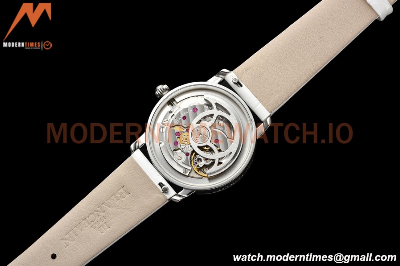 Blancpain - Ladybird Colors 35mm White SS/LE DIA/RMN White MOP BLSF A23J