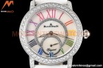Blancpain - Ladybird Colors 35mm White SS/LE DIA/RMN White MOP BLSF A23J