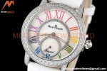 Blancpain - Ladybird Colors 35mm White SS/LE DIA/RMN White MOP BLSF A23J