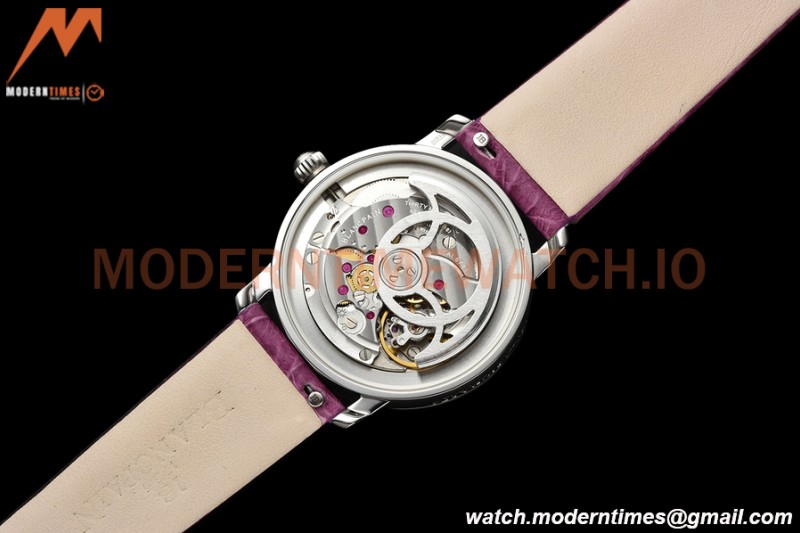 Blancpain - Ladybird Colors 35mm Purple SS/LE DIA/RMN White MOP BLSF A23J