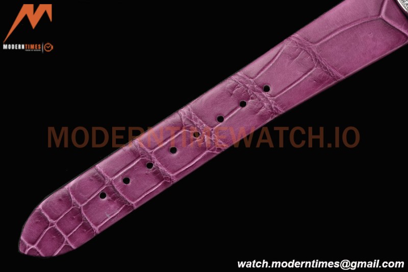 Blancpain - Ladybird Colors 35mm Purple SS/LE DIA/RMN White MOP BLSF A23J