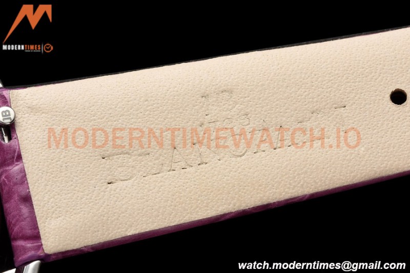 Blancpain - Ladybird Colors 35mm Purple SS/LE DIA/R-RMN White MOP BLSF A23J