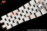 Rolex - Land-Dweller 127334 40mm Jub Flt SS/SS Wht/Stk GDF MY8215