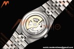 Rolex - Land-Dweller 127334 40mm Jub Flt SS/SS Wht/Stk GDF MY8215