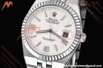 Rolex - Land-Dweller 127334 40mm Jub Flt SS/SS Wht/Stk GDF MY8215