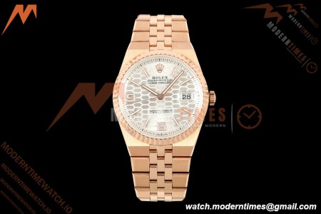 Rolex - Land-Dweller 127335 40mm Jub Flt RG/RG Wht/Stk DIWF A7135 | 롤렉스 - 랜드-드웰러 127335 40mm 주브 플랫 레드/레드 화이트/스틸 DIWF A7135