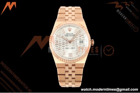 Rolex - Land-Dweller 127335 40mm Jub Flt RG/RG Wht/Stk DIWF A7135 | 롤렉스 - 랜드-드웰러 127335 40mm 주브 플랫 레드/레드 화이트/스틸 DIWF A7135