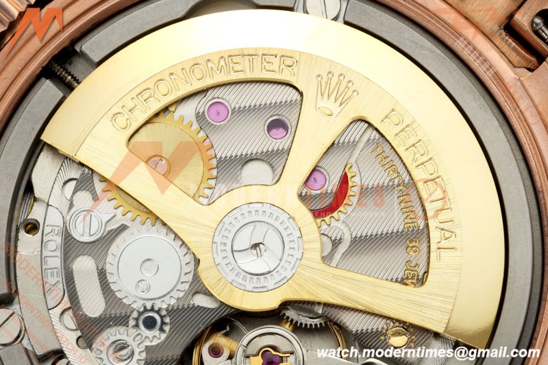 Rolex - Land-Dweller 127335 40mm Jub Flt RG/RG Wht/Stk DIWF A7135