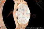Rolex - Land-Dweller 127335 40mm Jub Flt RG/RG Wht/Stk DIWF A7135